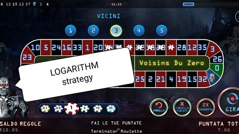 logarithm strategy roulette